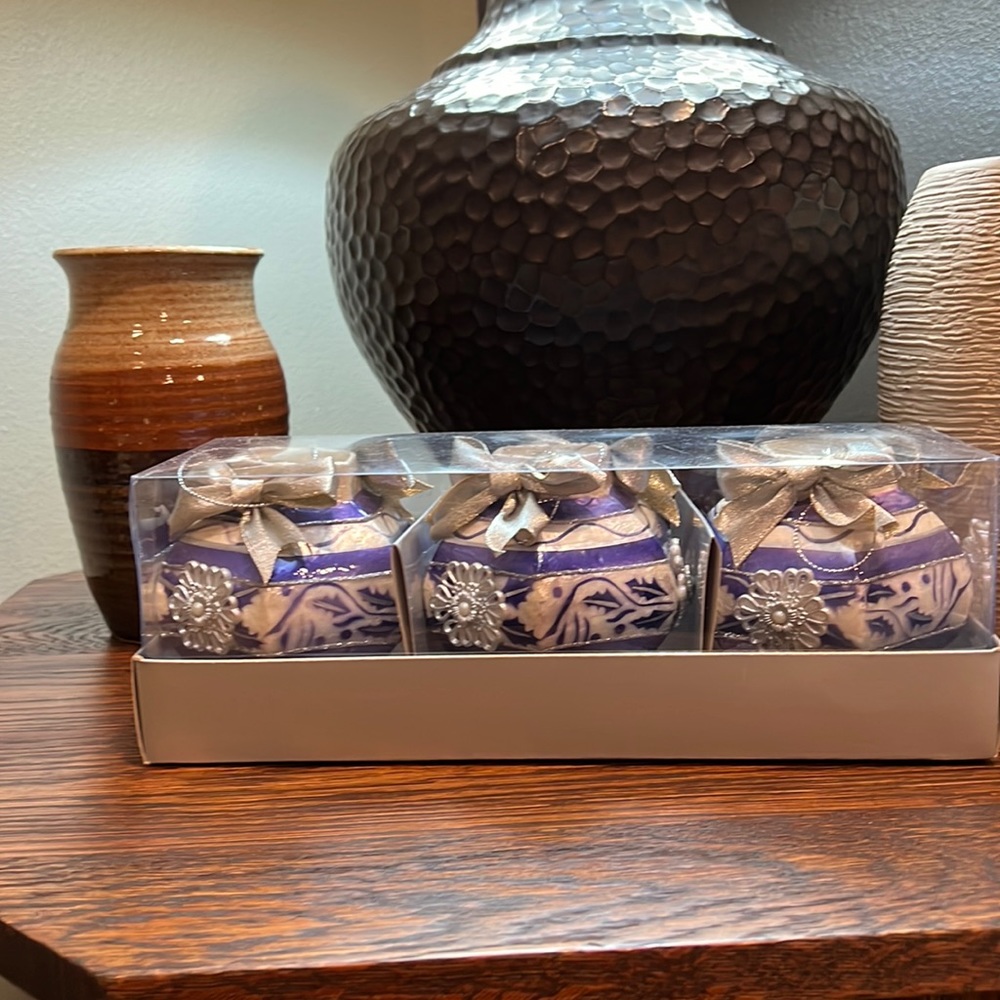 MacKenzie Childs Royal Capiz Lanterns